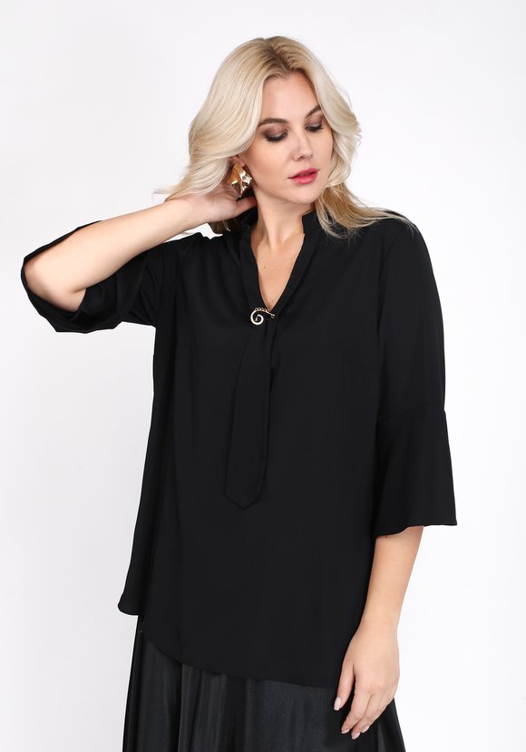 Блуза Неповторимый шарм шир.  580, рис. 2