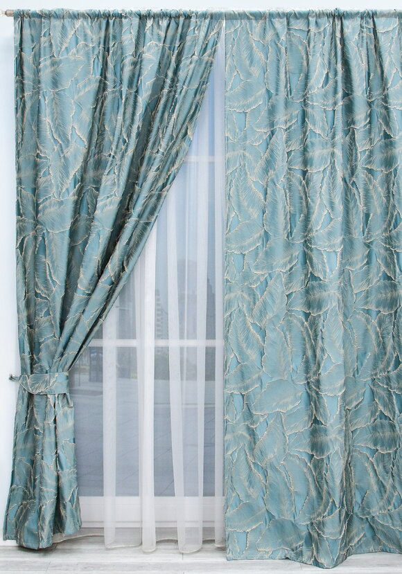 Портьера с обьемной фактурой Доминанта шир.  580, рис. 7