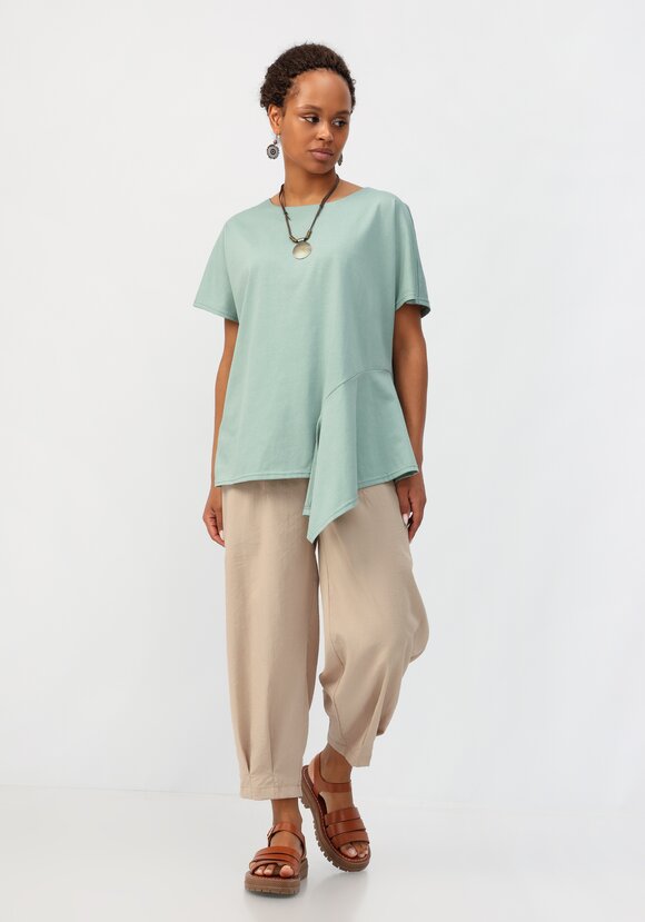 Блуза с асимметричным кроем шир.  580, рис. 24