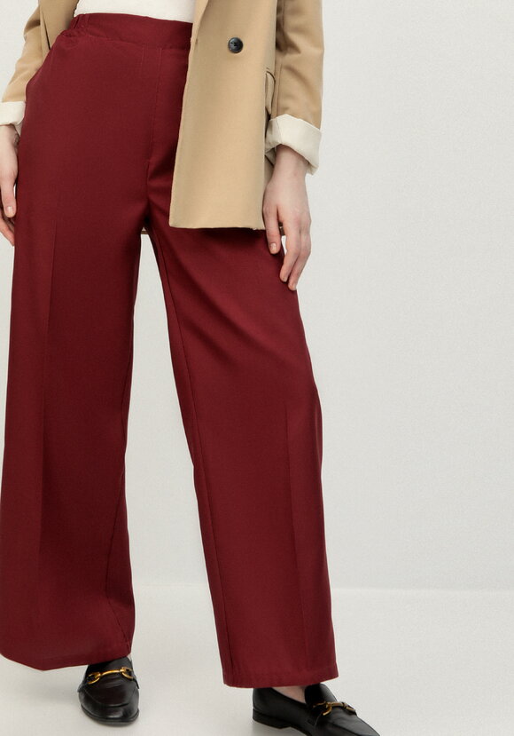 Брюки на эластичной ленте свободного кроя шир.  580, рис. 13