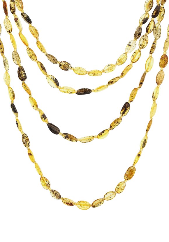 Бусы Янтарный изыск шир.  580, рис. 5