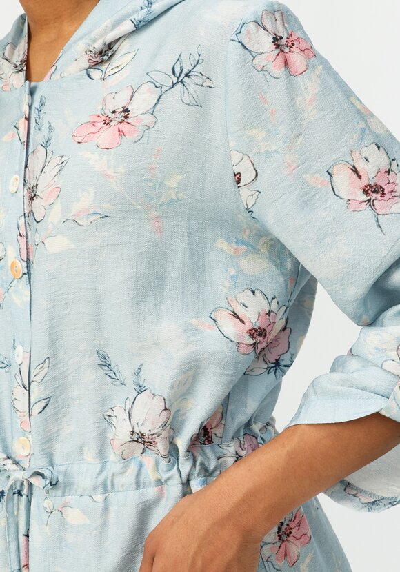 Платье А-силуэта на кулиске шир.  580, рис. 6