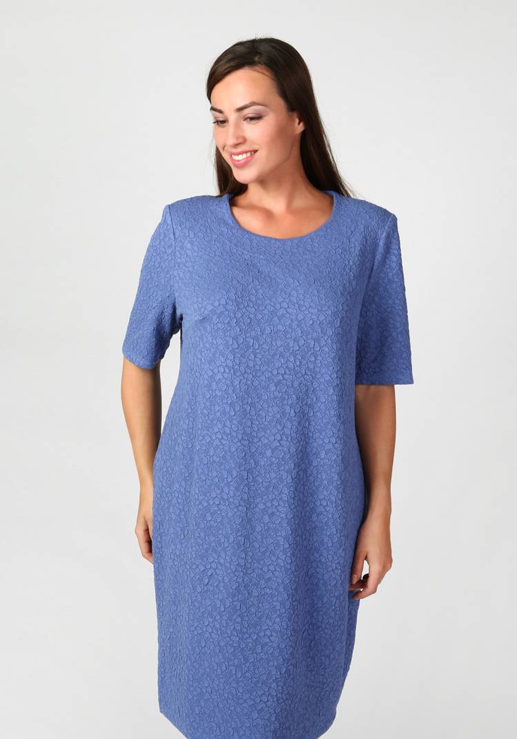 Платье-миди прямого силуэта шир.  750, рис. 7