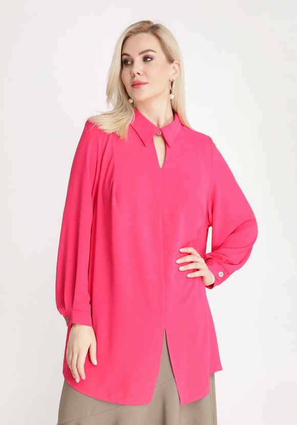 Туника А-силуэта с разрезами шир.  580, рис. 2