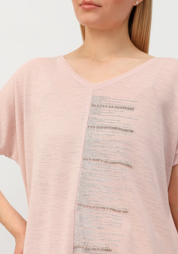 Блуза со стразами Аделина шир.  580, рис. 30