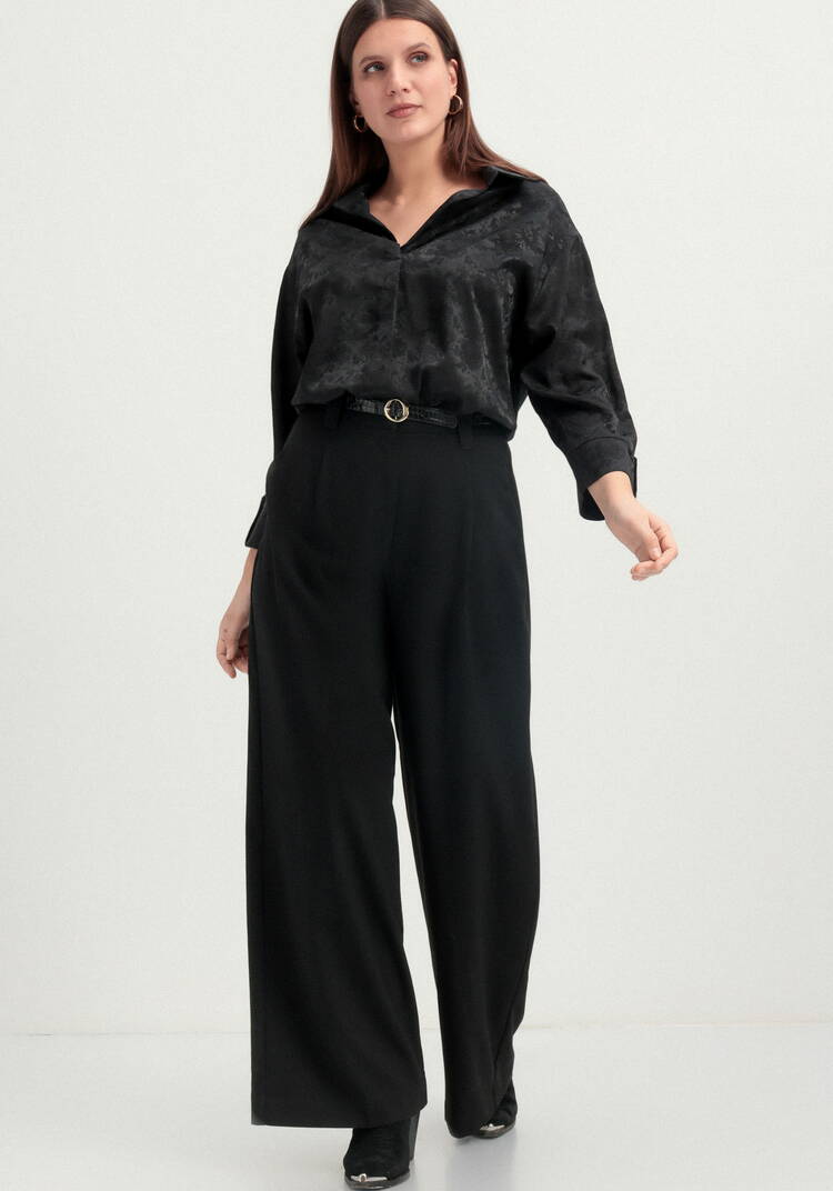 Блуза из шелка с рисунком шир.  750, рис. 15