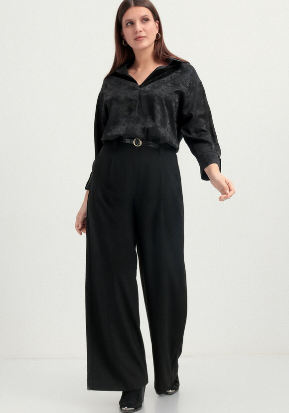 Блуза из шелка с рисунком шир.  580, рис. 15