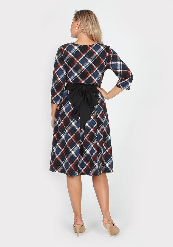 Платье расклешенного кроя с кружевом шир.  580, рис. 2