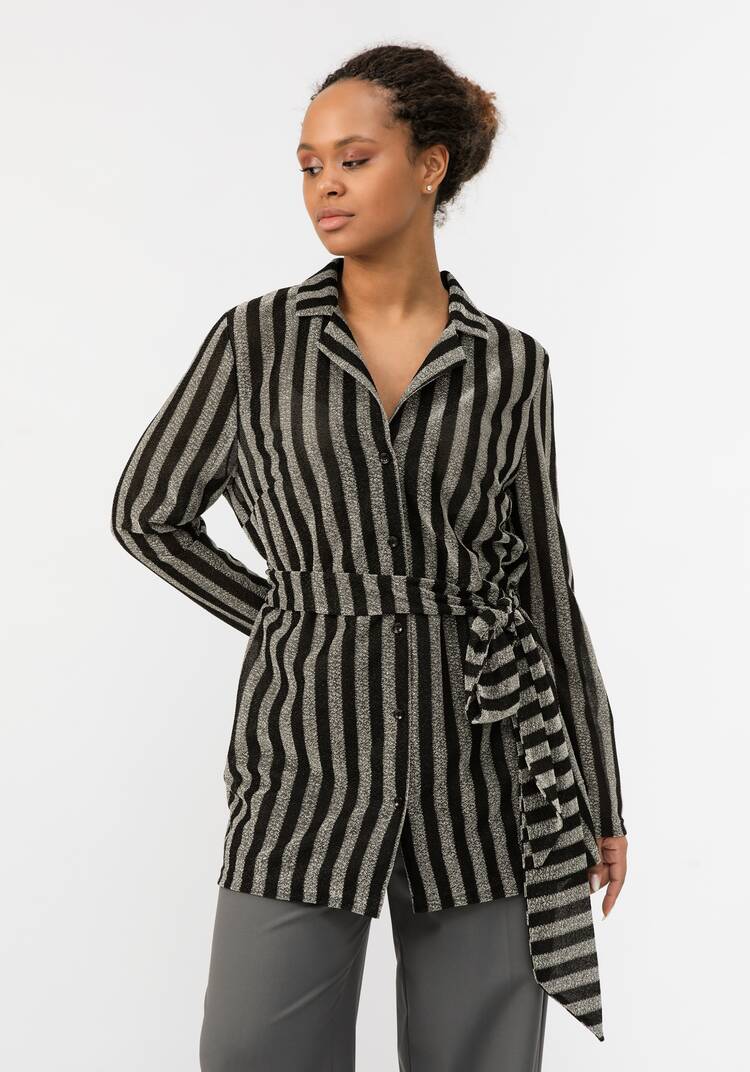 Блуза Яркая ночь шир.  750, рис. 16