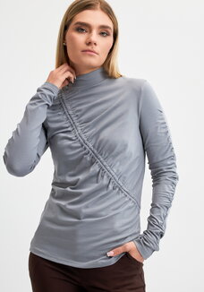 Водолазка со сборкой Хельга