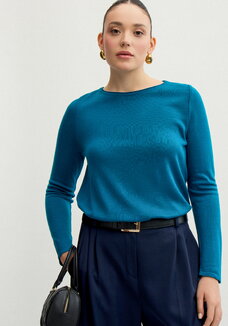 Джемпер базовый однотонный