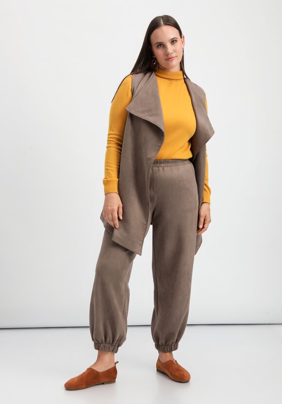 Брюки-шаровары с резинкой по низу шир.  580, рис. 24