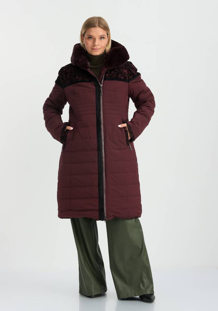 Куртка с принтом из флока шир.  750, рис. 15