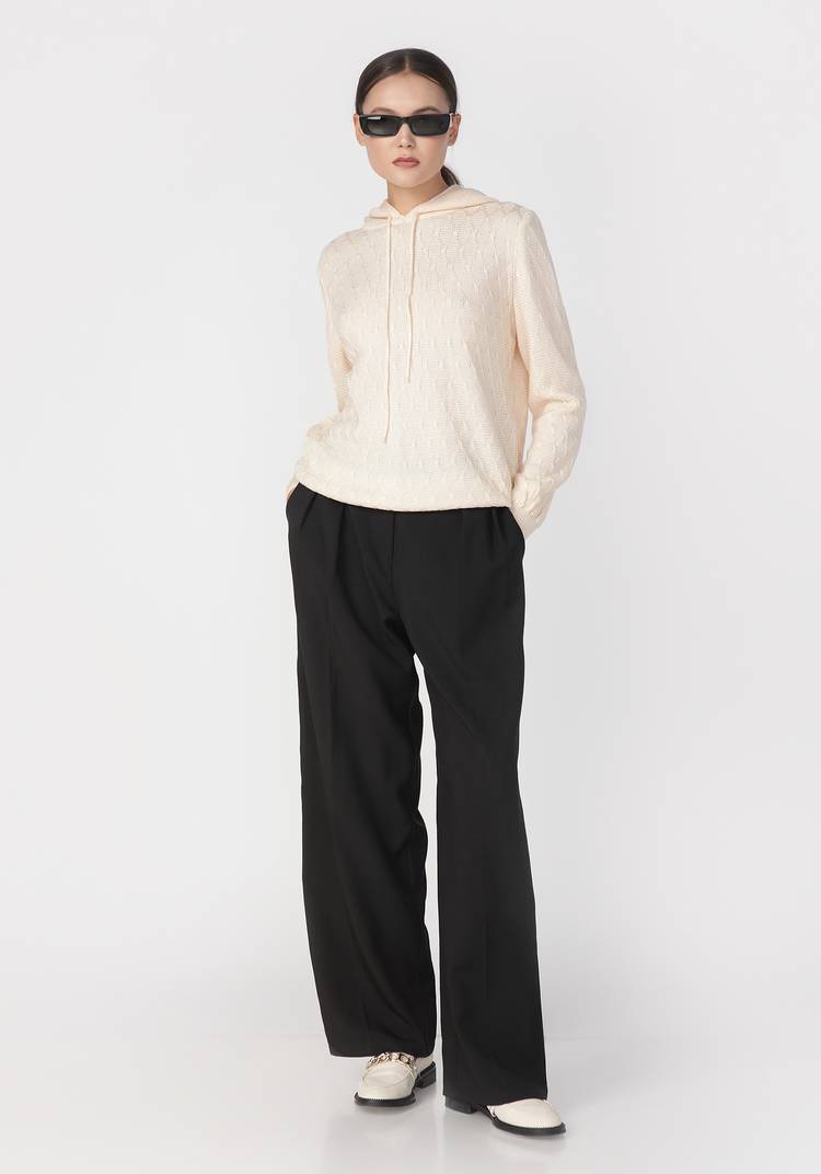 Джемпер женский с капюшоном шир.  750, рис. 19