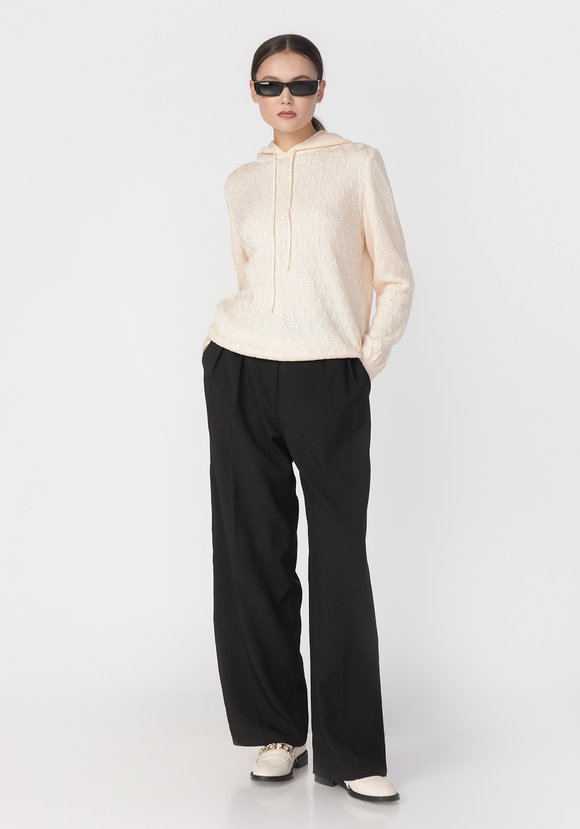 Джемпер женский с капюшоном шир.  580, рис. 19