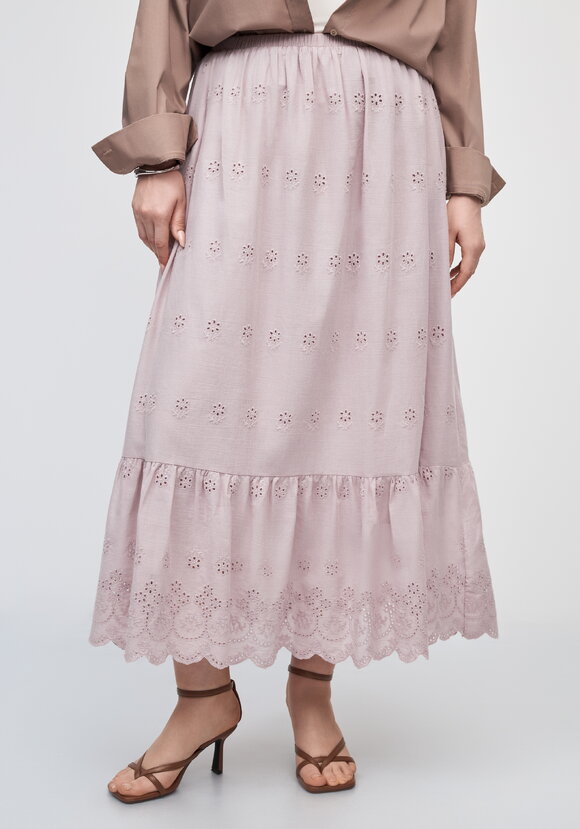 Юбка Ажурные узоры шир.  580, рис. 7