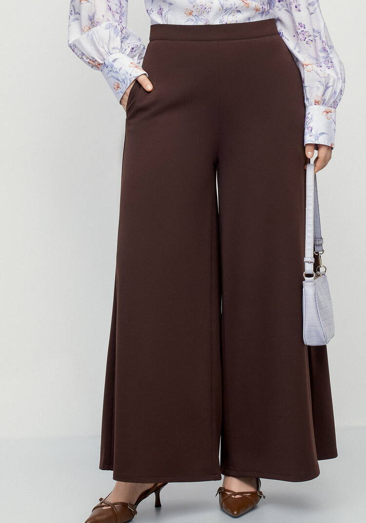 Брюки палаццо с комфортным поясом Жасмин шир.  750, рис. 2