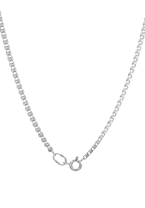 Цепь серебряная Любовь шир.  580, рис. 5