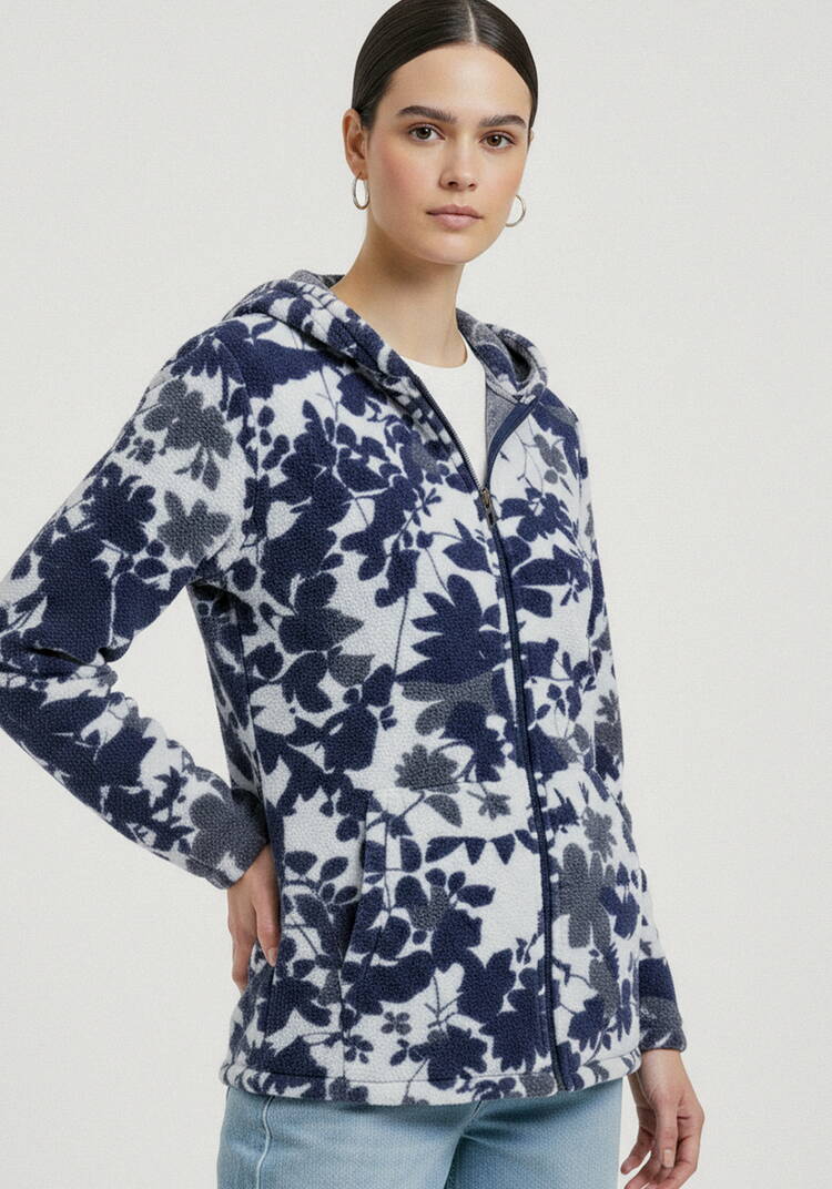 Толстовка из принтованного флиса шир.  750, рис. 1