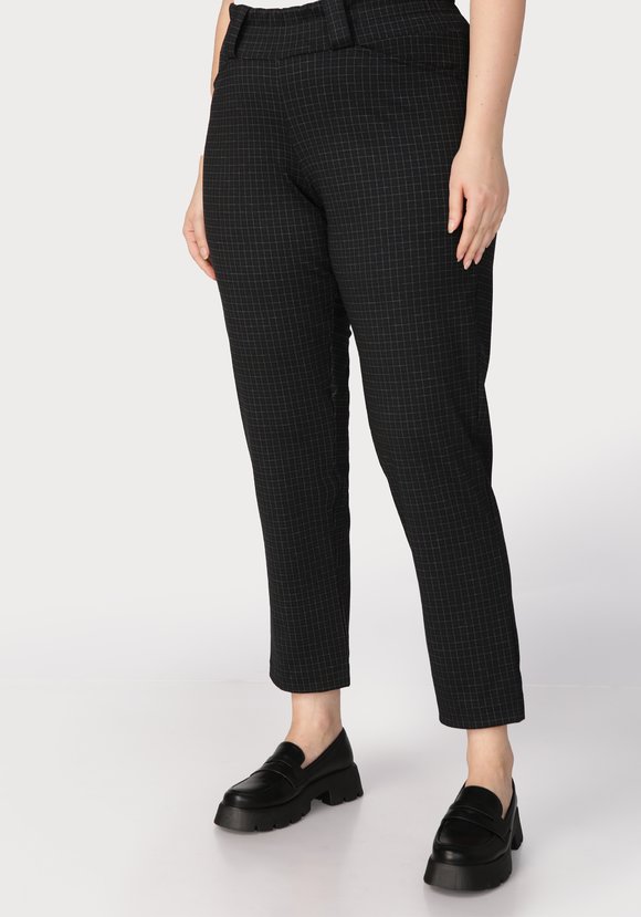 Брюки женские в клетку шир.  580, рис. 1
