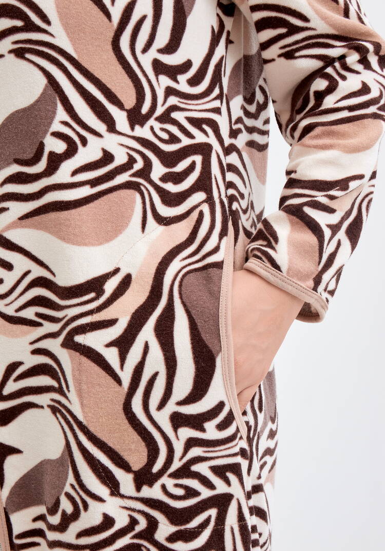 Халат махровый с капюшоном шир.  750, рис. 18