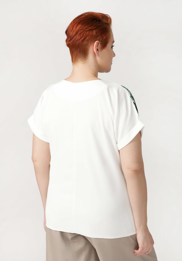 Блуза Небывалая красота шир.  580, рис. 2