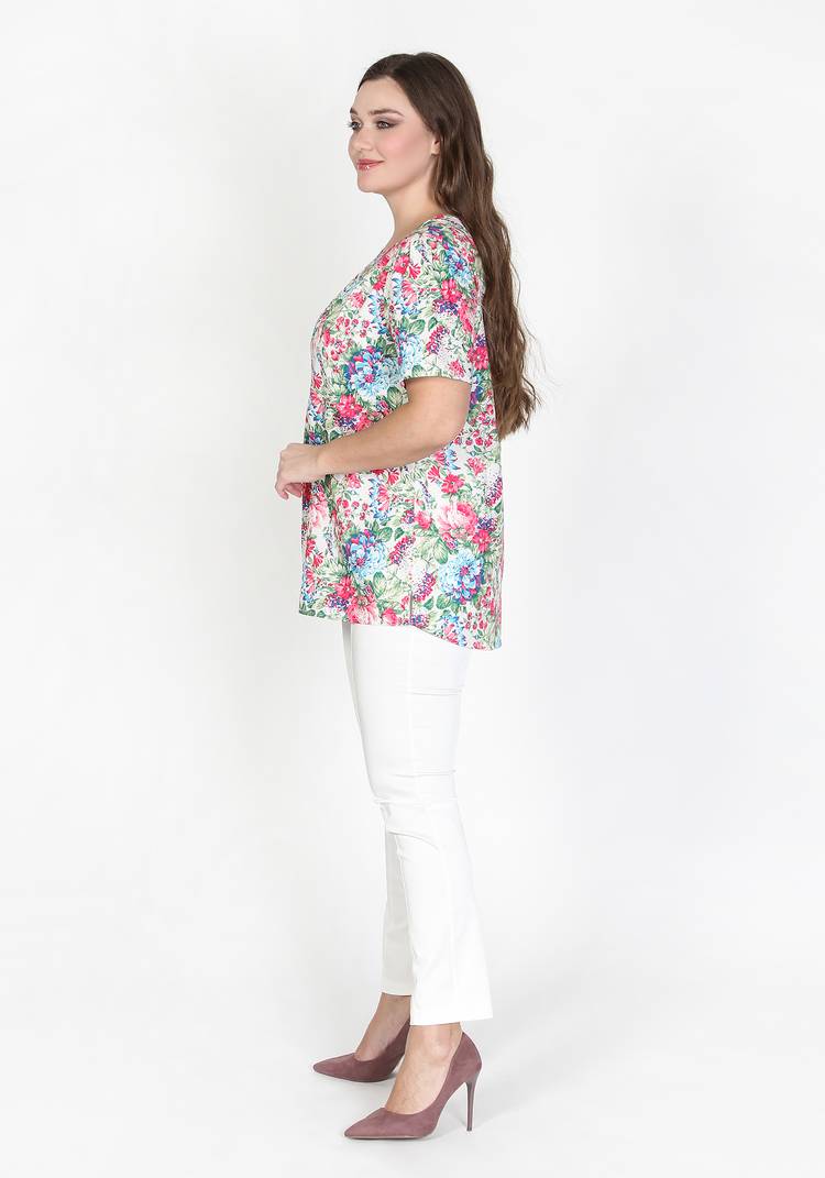 Блуза Летняя нотка шир.  750, рис. 3