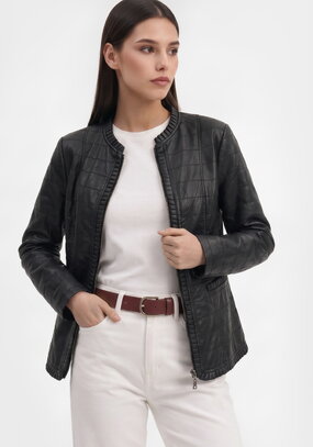 Куртка кожаная Милли