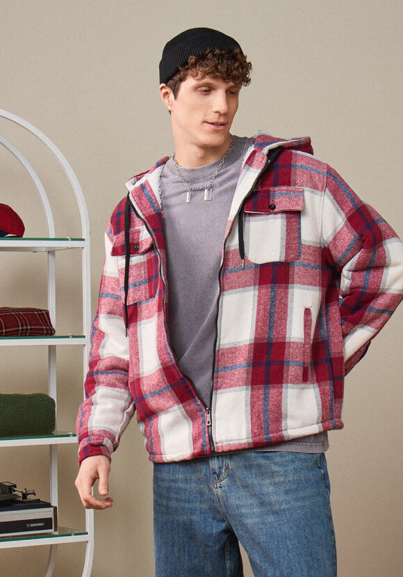 Рубашка с капюшоном и подкладом из шерпы шир.  580, рис. 16