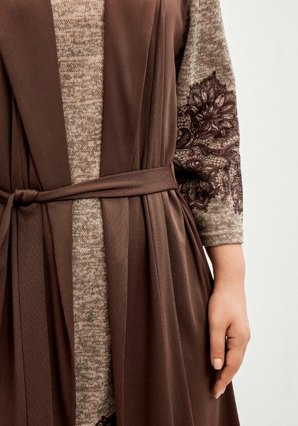 Плaтье с имитацией двойки шир.  580, рис. 6