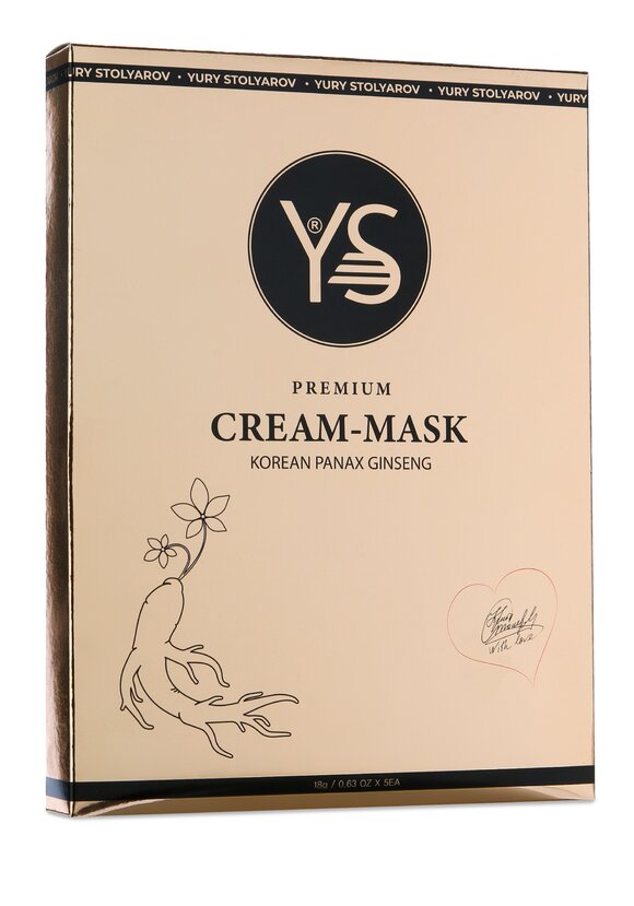 Маска на кремовой основе с женьшенем шир.  580, рис. 4