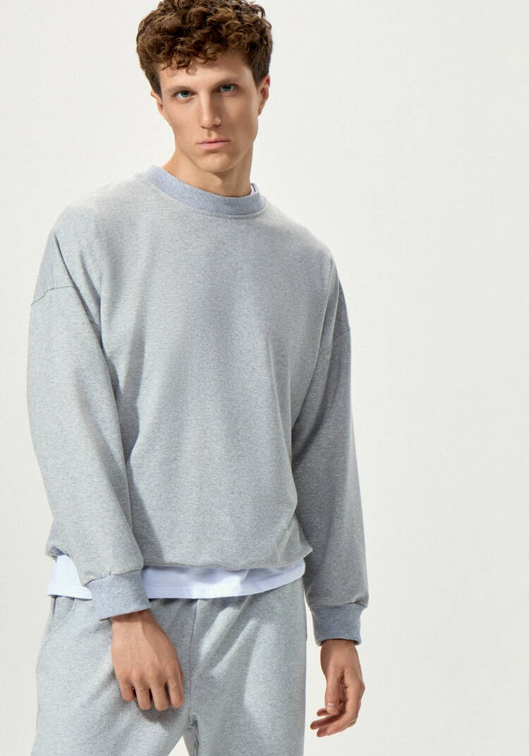 Свитшот мужской из футера шир.  750, рис. 15