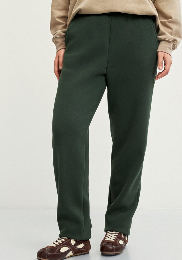 Брюки из футера с начёсом шир.  580, рис. 4