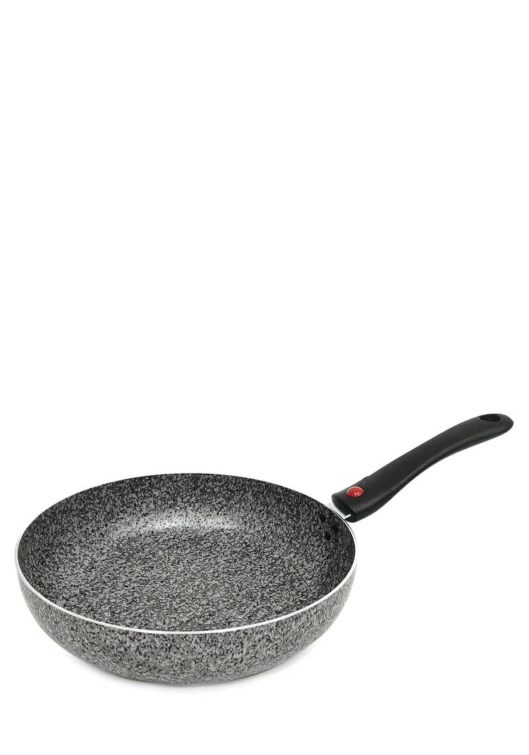 Набор сковород со съемной ручкой Сила камня (24 см+26 см), серый шир.  750, рис. 1