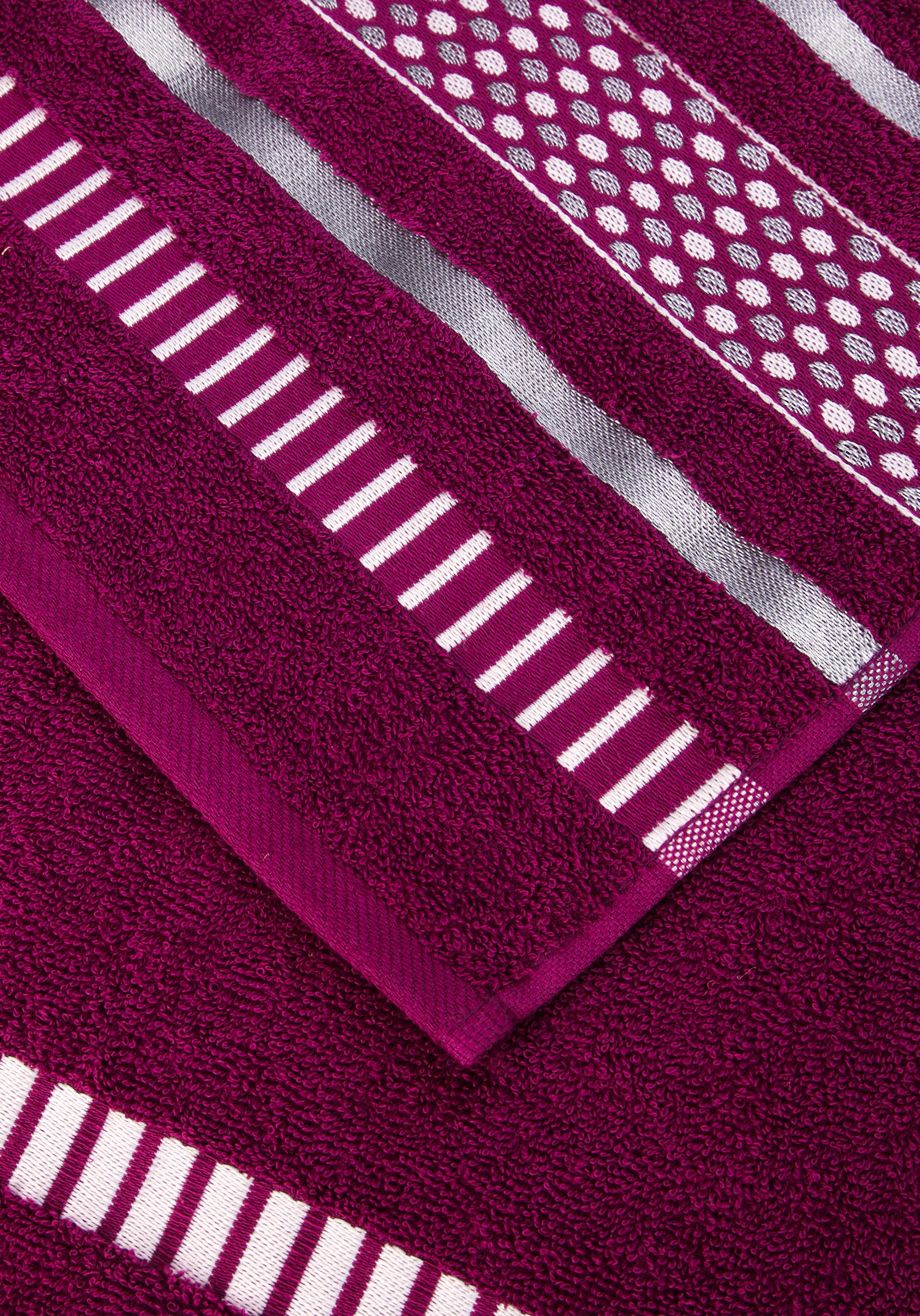 Полотенце махровое "Алетта", цвет лавандовый, размер 50*85 - фото 4