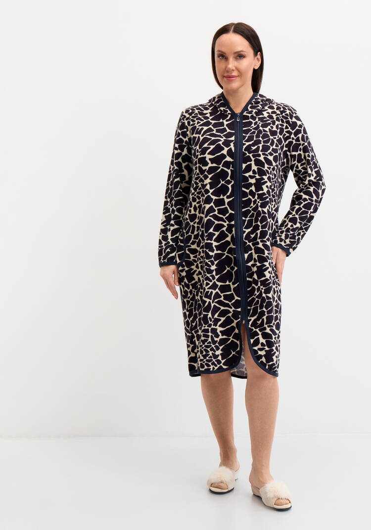 Халат махровый на молнии шир.  750, рис. 8