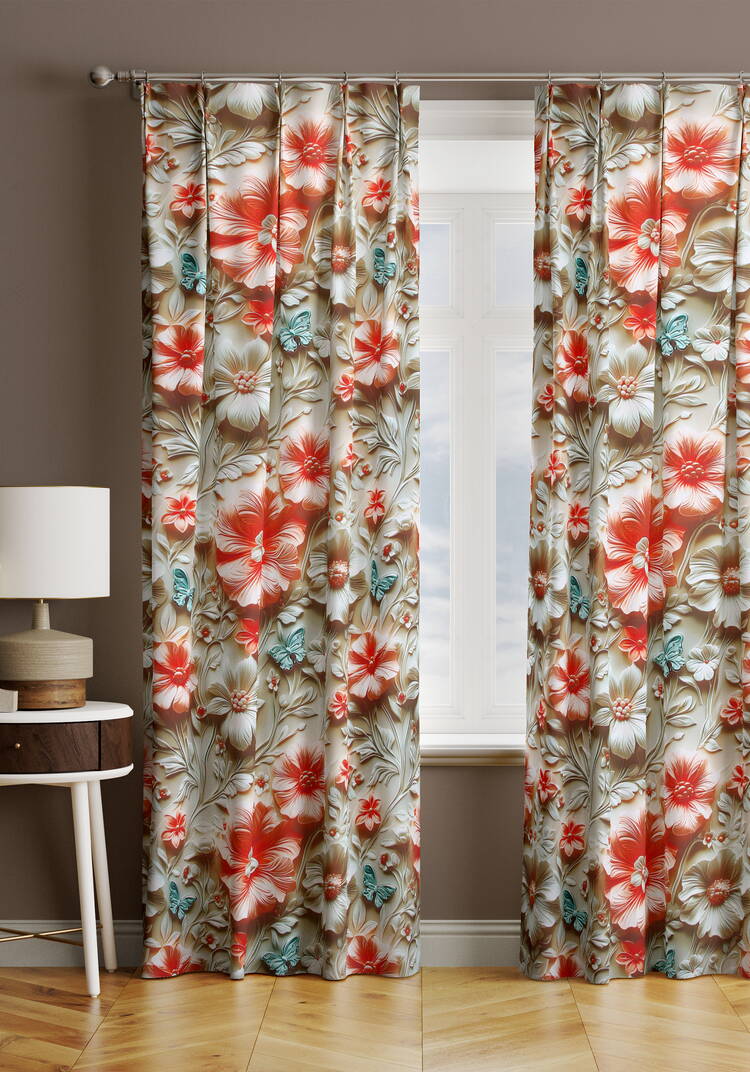 Портьера 3D Причуда шир.  750, рис. 8