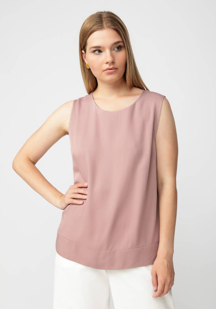 Топ с круглым воротом шир.  750, рис. 6