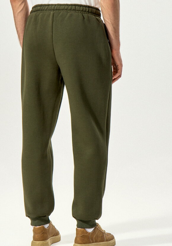 Брюки утеплённые из футера на резинке шир.  580, рис. 9