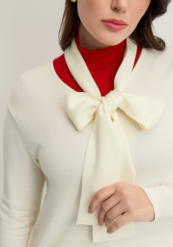 Джемпер со съемным бантом шир.  580, рис. 5