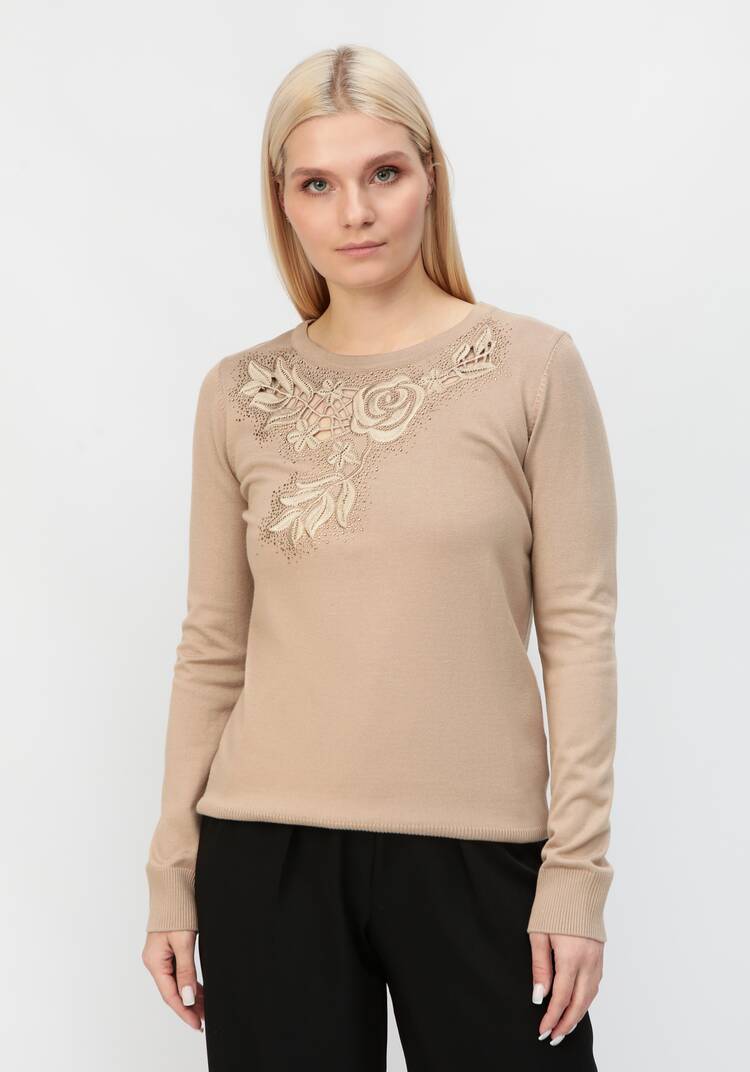 Блуза Цветочное ожерелье шир.  750, рис. 10