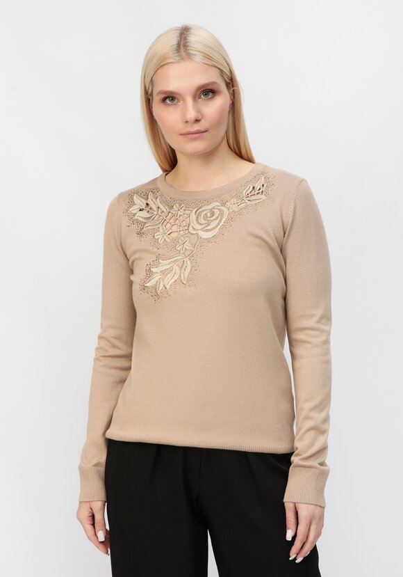 Блуза Цветочное ожерелье шир.  580, рис. 10