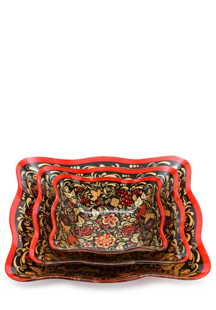 Набор салатников из стекла, 3 шт. шир.  750, рис. 16