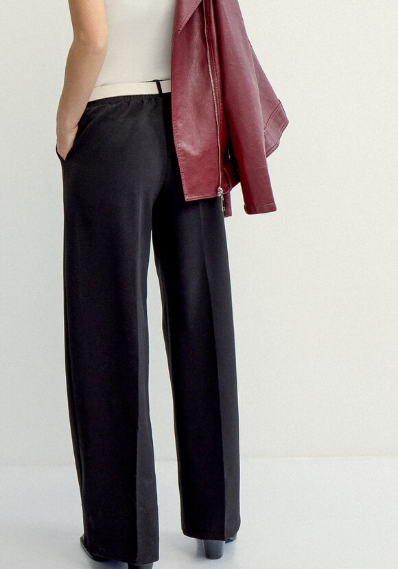 Брюки широкого кроя палаццо шир.  580, рис. 3