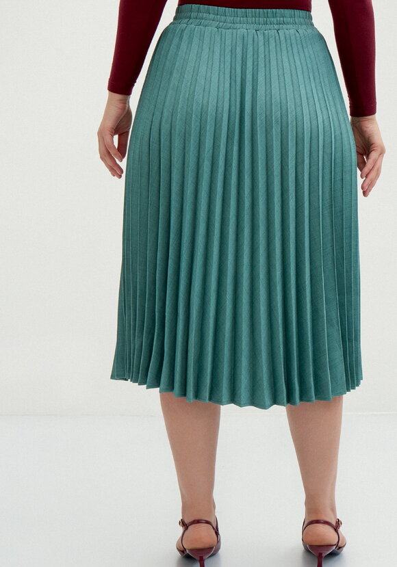 Юбка-гофре прямая Оливия шир.  580, рис. 19