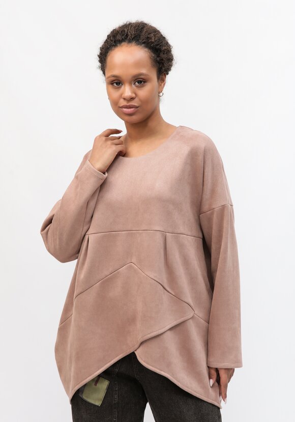 Туника из эко-замши шир.  580, рис. 14