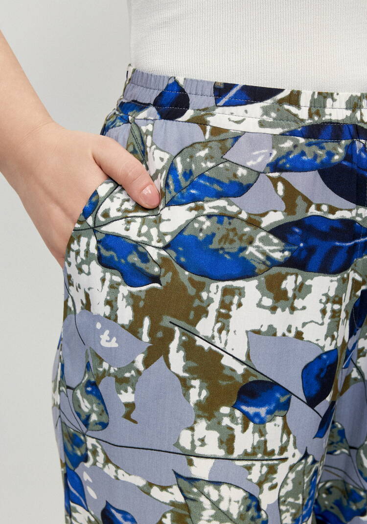 Брюки Калейдоскоп лепестков шир.  750, рис. 10