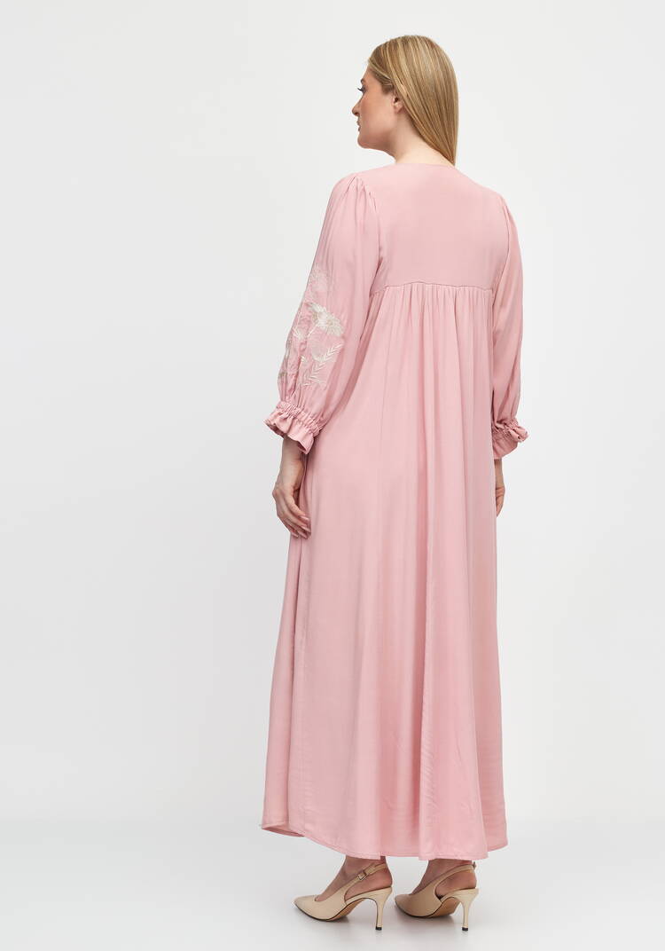 Платье свободного кроя с отрезным лифом шир.  750, рис. 9