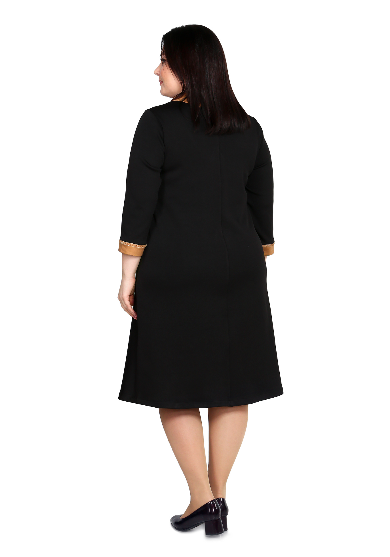 Платье Итальянский Стиль Vivienne Mare, размер 50, цвет чёрный - фото 4