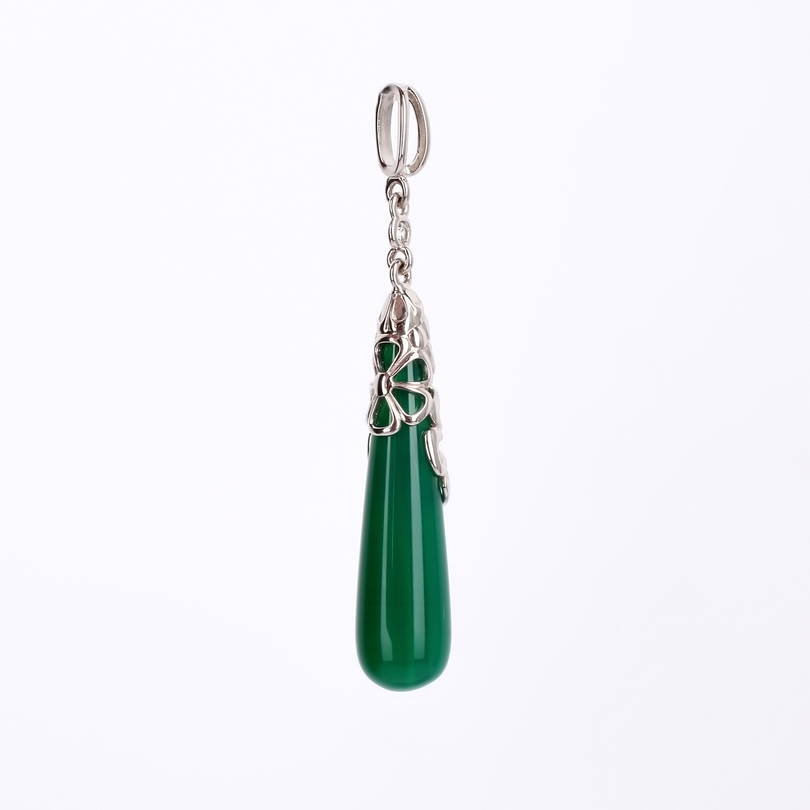 

Серебряная подвеска Lily, Прозрачный